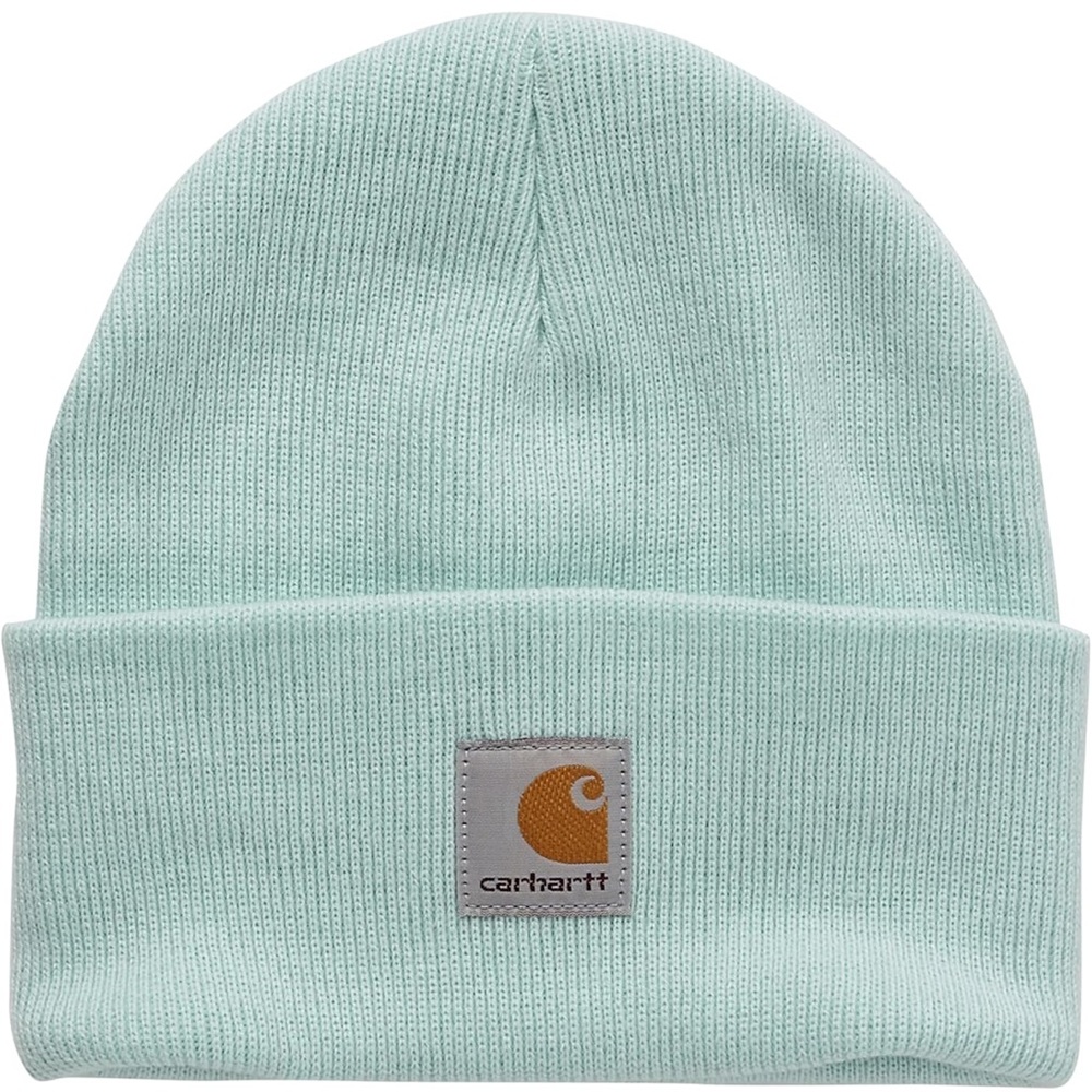 Carhartt Unisex Knit Beanie Cuff Hat in Turquoise